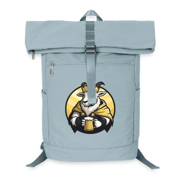 Bergziege Bier Lustig - Laptop-Rucksack  - Eisblau - Vorne