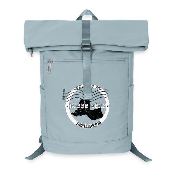 Destination Bonne Mère Marseille - Laptop Backpack - ice blue - Front