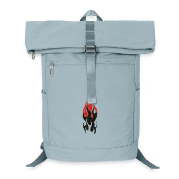 flammen - Laptop-Rucksack  - Eisblau - Vorne