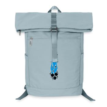flammen - Laptop-Rucksack  - Eisblau - Vorne