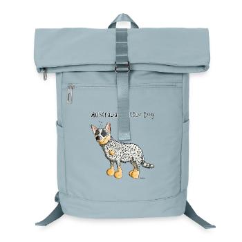 Bouvier Australien - Australian Cattle Dog - Sac à dos ordinateur - bleu glacier - Devant