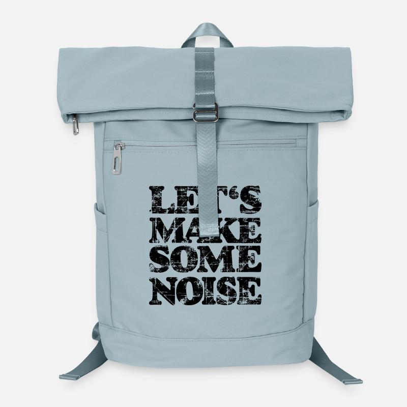 LET'S MAKE SOME NOISE (Vintage Black) Laptop-Rucksack 