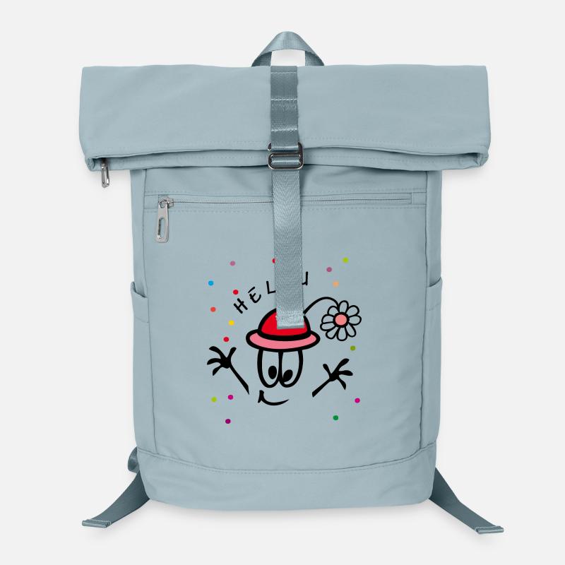 Karneval, Fasching, Comic Laptop-Rucksack 
