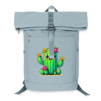 Cactus - Laptop Backpack - ice blue - Front