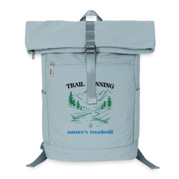 Trailrunning - Das Laufband der Natur - Laptop-Rucksack  - Eisblau - Vorne