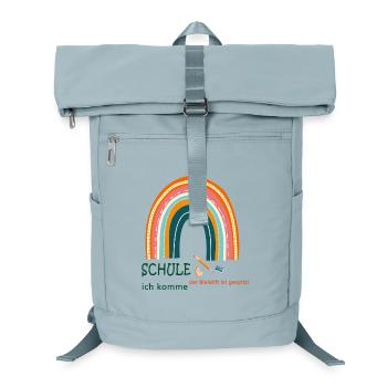 School I'm coming - Laptop Backpack - ice blue - Front
