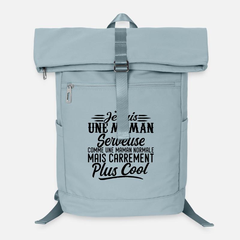 Kellnerin-Mutter: Normal, aber krasser Laptop-Rucksack 