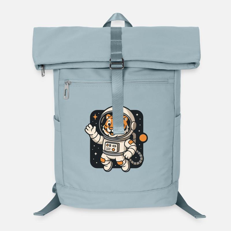 Adventurous Astronaut Tiger Laptop Backpack