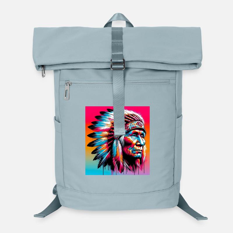American Indian American Laptop Backpack
