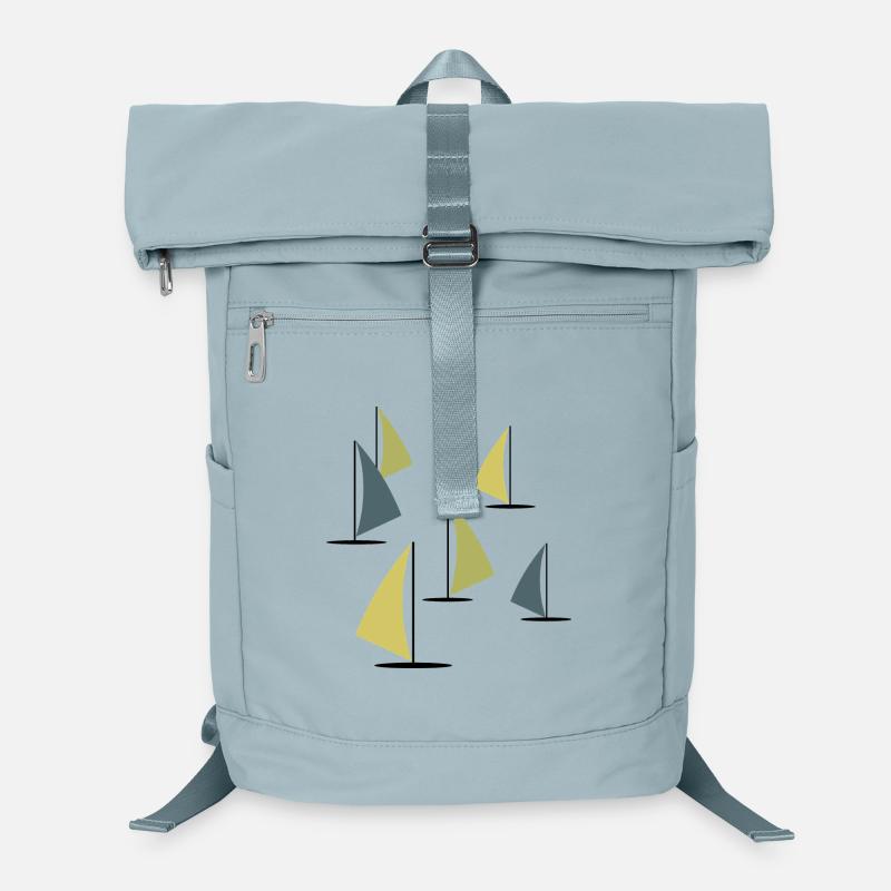 abstrakte bunte Windsurfer Laptop-Rucksack 