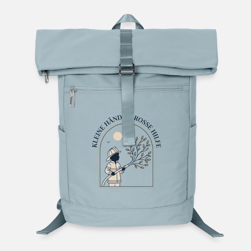 Petites mains, beaucoup d’aide Sac à dos ordinateur