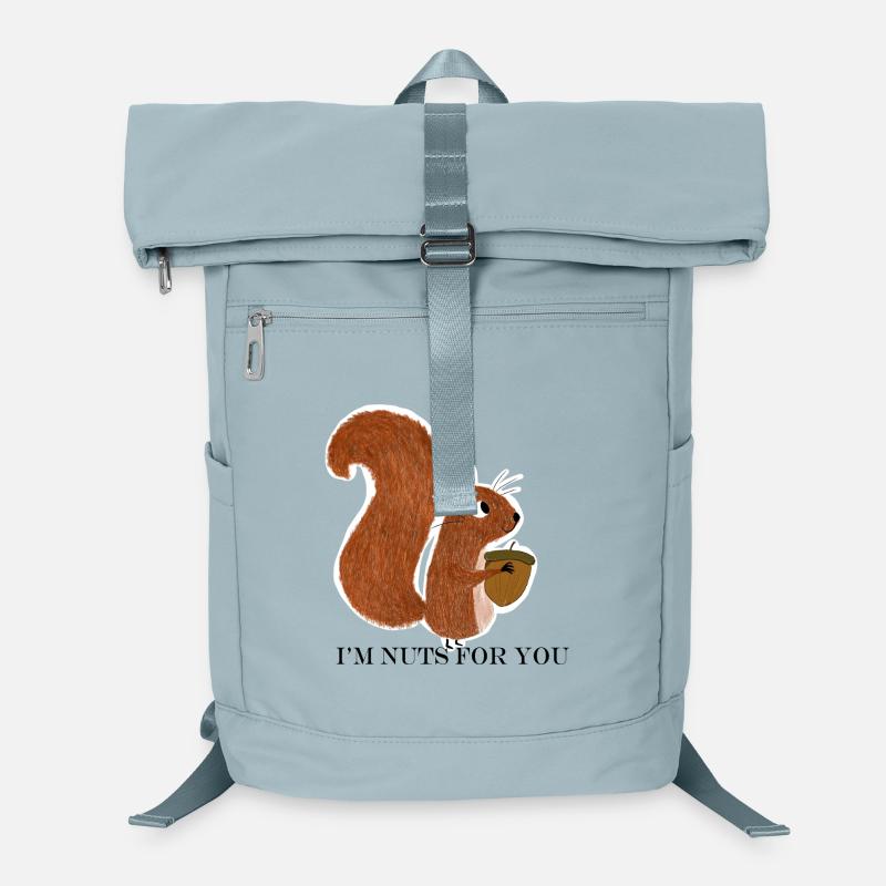 Squirrel with acorn Laptop Backpack