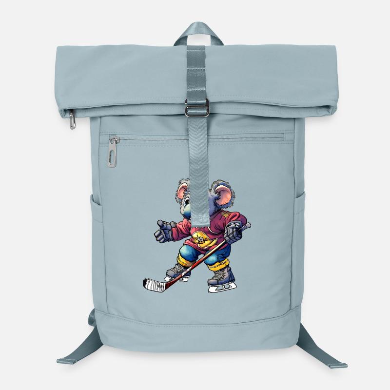 Eishockey Koala Laptop-Rucksack 
