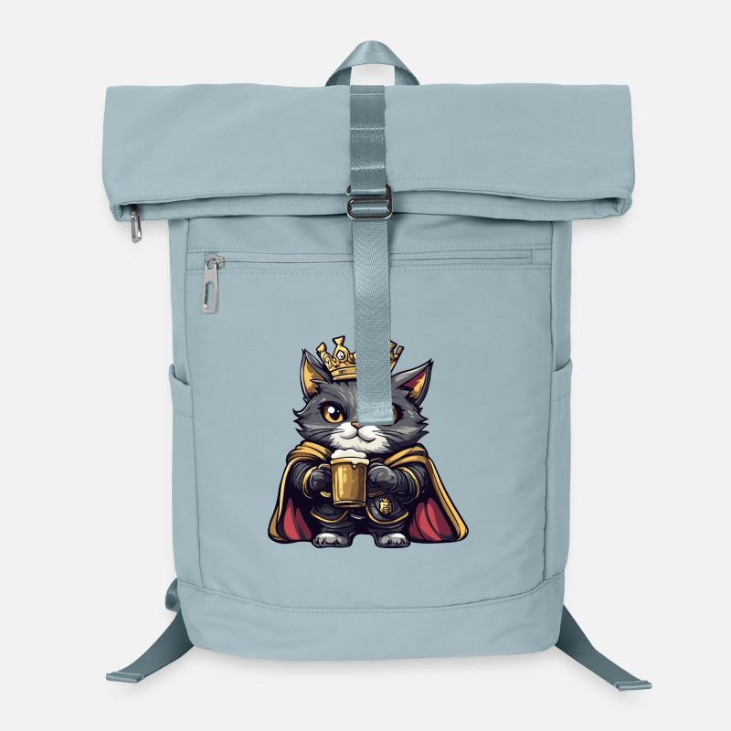 Roi de la Bière Chat Sac à dos ordinateur