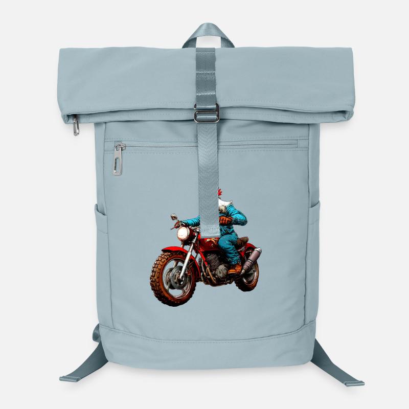 Moto poule Sac à dos ordinateur