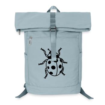 Marienkäfer - Laptop-Rucksack  - Eisblau - Vorne