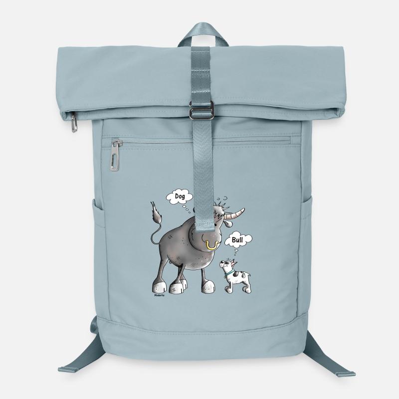 Drôle Bouledogue français bande dessinée - Comique Sac à dos ordinateur
