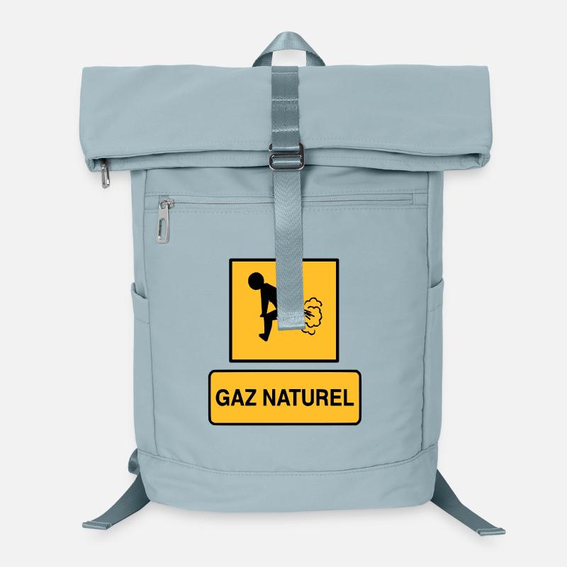 Natural gas - Laptop Backpack - ice blue