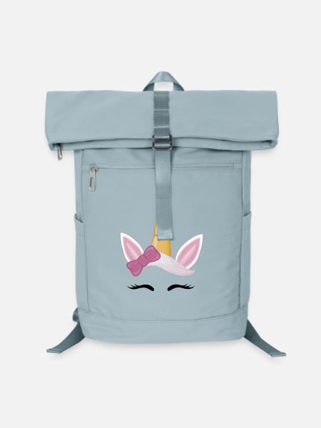 Einhorn - Laptop-Rucksack  - Eisblau