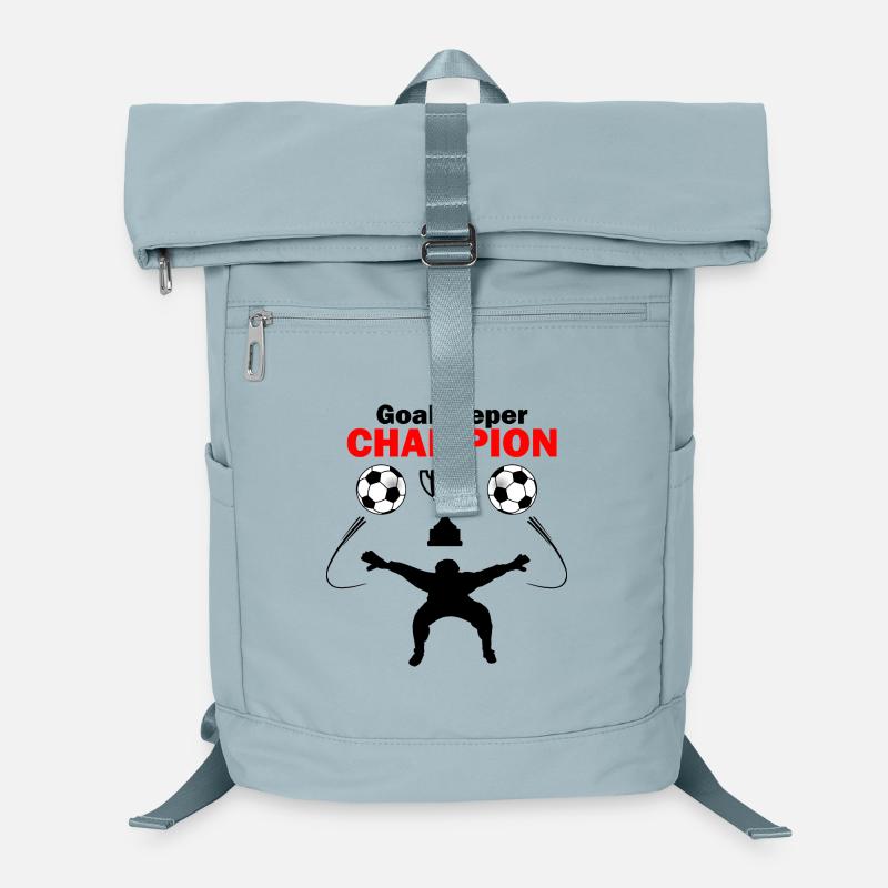 Goalkeeper or goalkeeper shadow figure champion Laptop Backpack