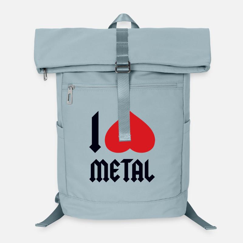 I LOVE METAL Laptop-Rucksack 