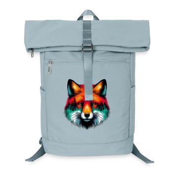 Fox - Laptop Backpack - ice blue - Front