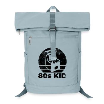 80er Arcade Gaming - Laptop-Rucksack  - Eisblau - Vorne