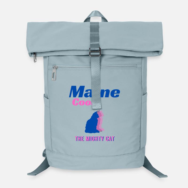 Puissance et force Maine Coon Sac à dos ordinateur