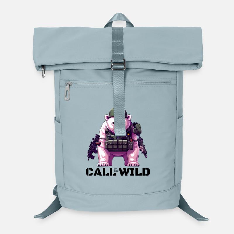 L’Appel de l’Ours Sauvage – Édition Pixel Ops Sac à dos ordinateur