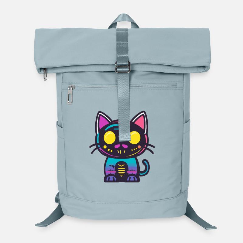Chat Halloween Chat Sac à dos ordinateur