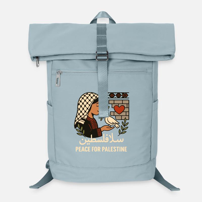 Peace for Palestine Laptop Backpack
