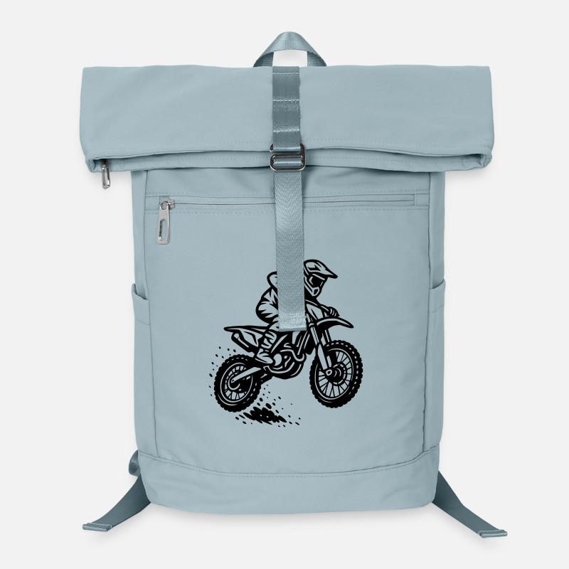 motocross design Laptop Backpack