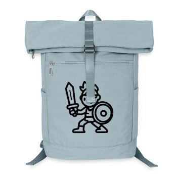 Krieger - Laptop-Rucksack  - Eisblau - Vorne