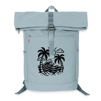 Holiday - Laptop Backpack - ice blue - Front