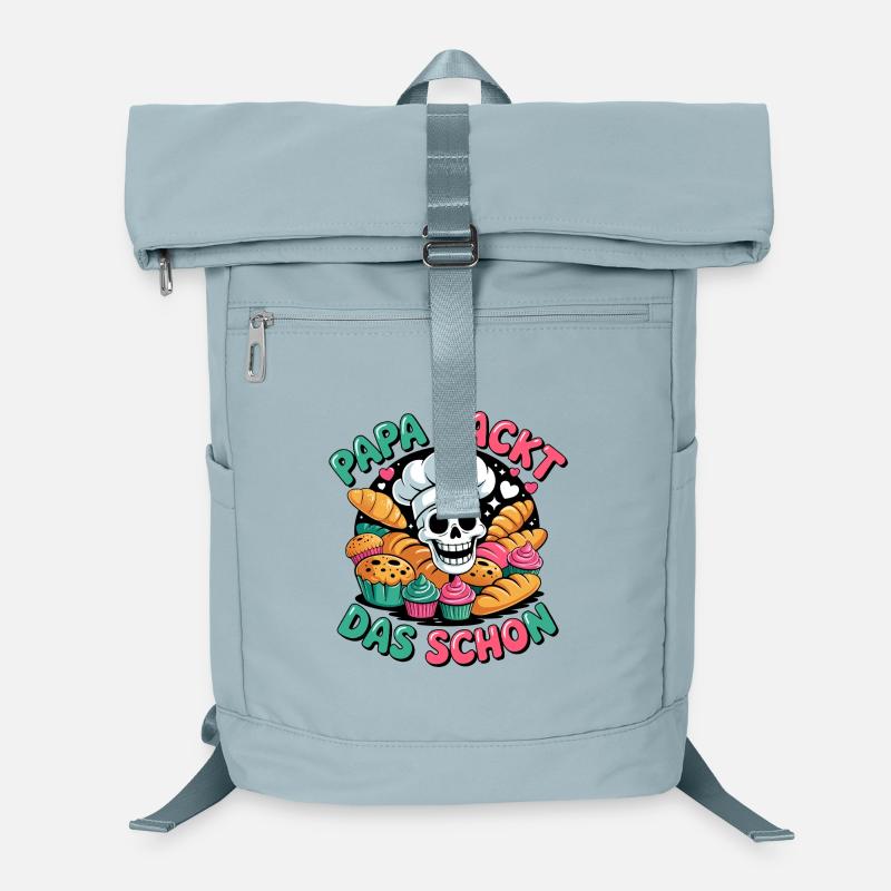Dad bakes it nicely Laptop Backpack
