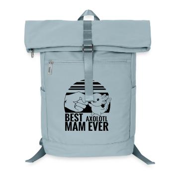 axolotl_mama - Laptop Backpack - ice blue - Front