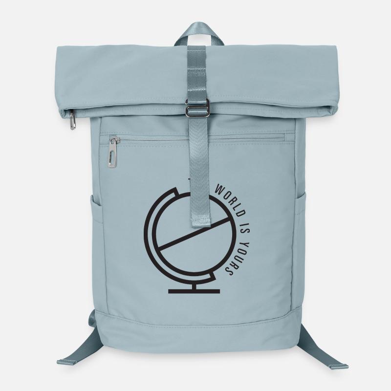 Die Welt gehört dir Laptop-Rucksack 