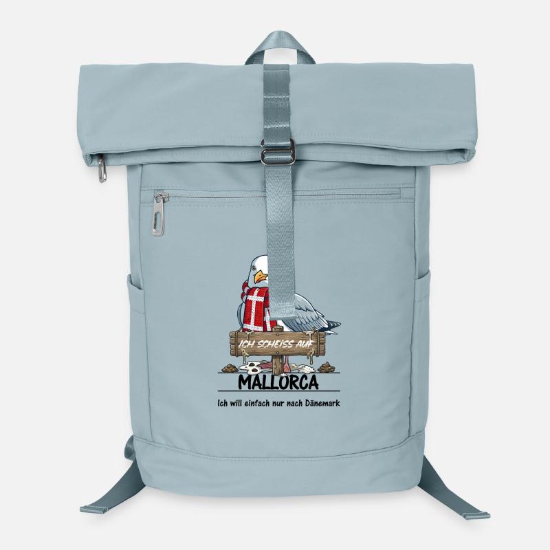 Ich scheisse auf ... Mallorca - lieber Dänemark Laptop-Rucksack 