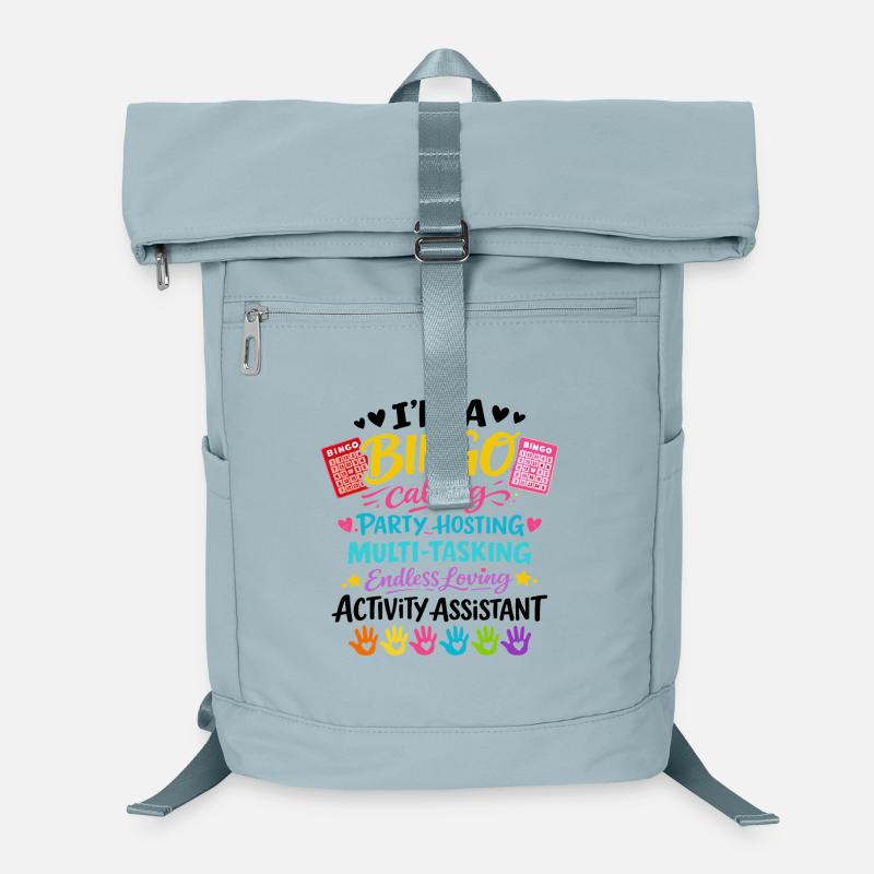 Animation Assistant Bingo-Aktivitäten Geschenk Laptop-Rucksack 