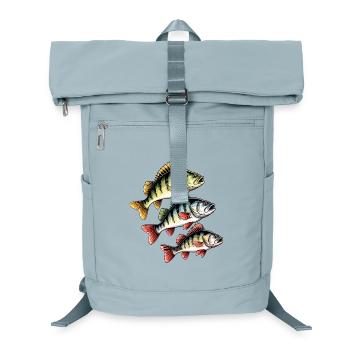 Perch Fishing - Laptop Backpack - ice blue - Front