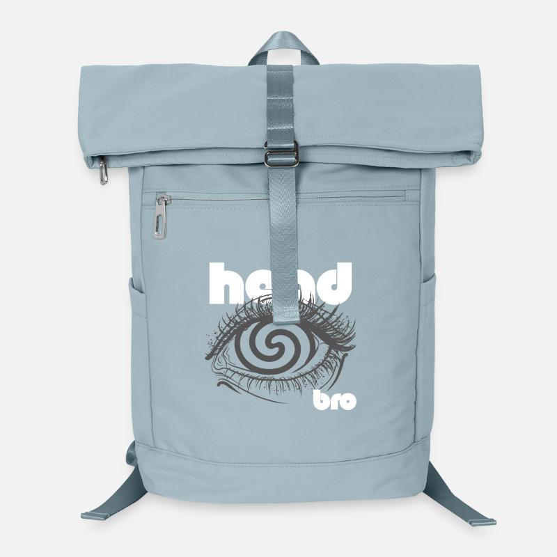 Oeil Spirale Énigme psychédélique Sac à dos ordinateur