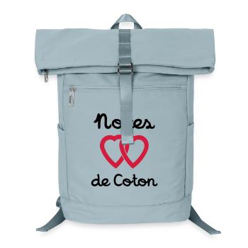 Noces de Coton - Sac à dos ordinateur - bleu glacier - Devant