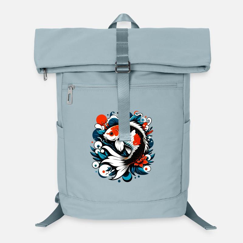 Koi-Karpfen Laptop-Rucksack 