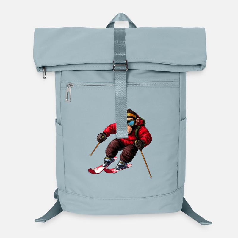Ski Affe Laptop-Rucksack 