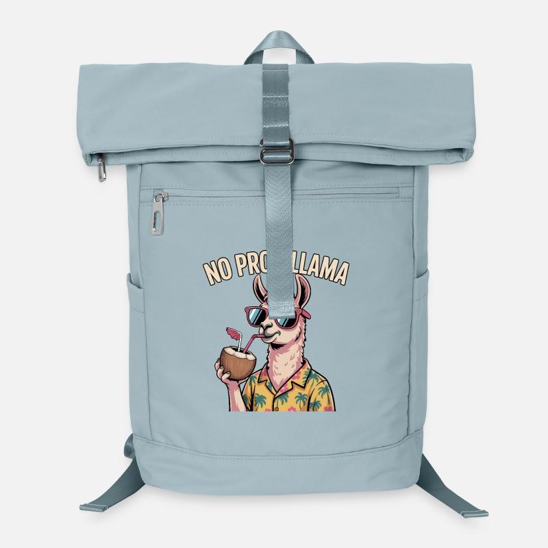 Pas de problème Llama Lama drôle Sac à dos ordinateur
