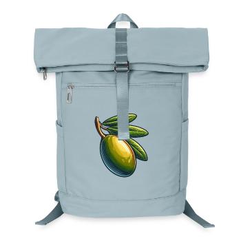 Olivie stilisiert für individuelles Nähen - Laptop-Rucksack  - Eisblau - Vorne