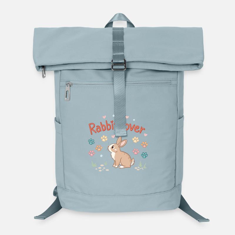 Elegant Rabbit Heart Design Laptop Backpack