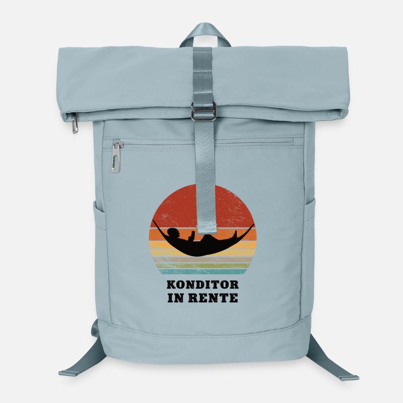 Rente Konditor Rentner Ruhestand Konditorei Bäcker Laptop-Rucksack 