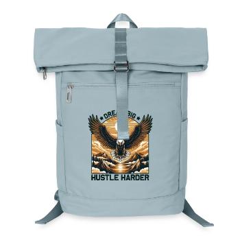 Eagel - Dream big Hustle Harder - Adler - Laptop Backpack - ice blue - Front