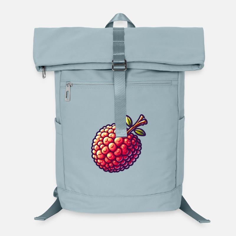 Lychee Pop Art Red Laptop Backpack